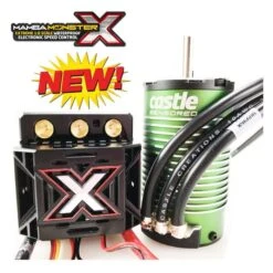 Castle Creations Monster X 25.2V ESC 1512-2650kV Motor Combo W/ Cooling Fan Gun