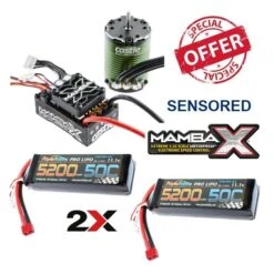 Castle Creations Mamba X 1/10 WP ESC 4600KV Sensored Motor W/ 2x 3S Lipo Deans 9 Castle Creations Mamba X 1/10 WP ESC 4600KV Sensored Motor W/ 2x 3S Lipo Deans -Model Toys Shop 010 0145 03 2x lipos deans 3s 50c 1
