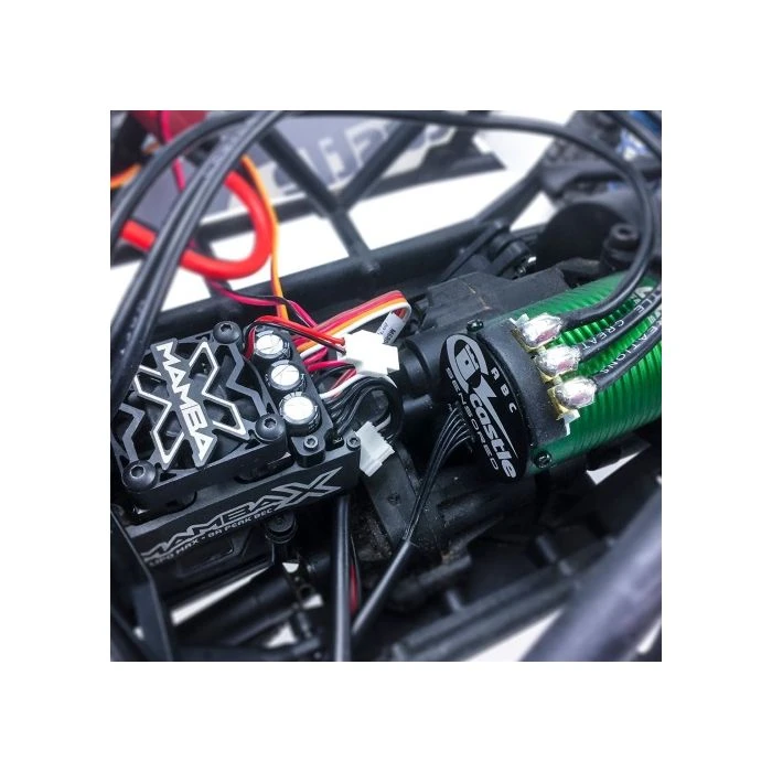 Castle Creations Mamba X 1/10 WP ESC 4600KV Sensored Motor W/ 2x 3S Lipo Deans 5 Castle Creations Mamba X 1/10 WP ESC 4600KV Sensored Motor W/ 2x 3S Lipo Deans - Image 3