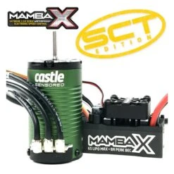 Castle Creations Mamba X SCT Pro ESC + 1410 3800kV Sensored BL Motor COMBO