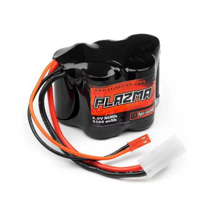 HPI Racing 101937 Plazma 6.0V 4300mAh Ni-MH Battery Pack 25.8Wh Baja 3 HPI Racing 101937 Plazma 6.0V 4300mAh Ni-MH Battery Pack 25.8Wh Baja