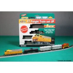 Kato 106-6272 N F7 Freight Train Set UP