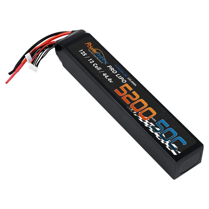 Powerhobby 12S 44.4V 5200mah 50c Lipo Battery FOR 700-800 Heli / Helicopter 5 Powerhobby 12S 44.4V 5200mah 50c Lipo Battery FOR 700-800 Heli / Helicopter - Image 3