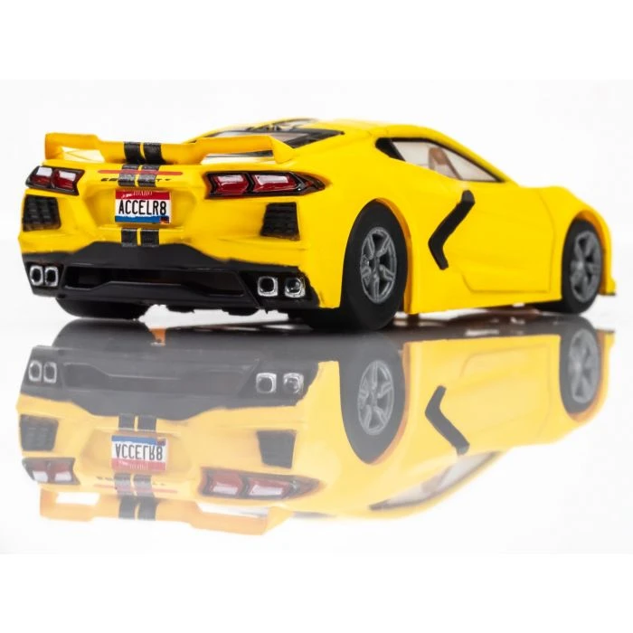 AFX 22013 Corvette C8 Torch Yellow Mega G+ MG+ HO Scale Slot Car MegaG Plus 5 AFX 22013 Corvette C8 Torch Yellow Mega G+ MG+ HO Scale Slot Car MegaG Plus - Image 3