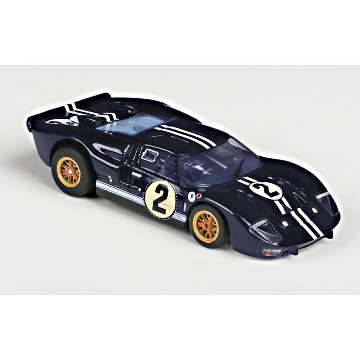 AFX 22031 Ford GT40 Mark IIB #2 Sebring Mega G+ HO Scale Slot Car 4 AFX 22031 Ford GT40 Mark IIB #2 Sebring Mega G+ HO Scale Slot Car - Image 2