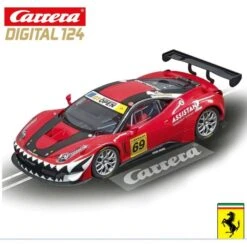 Carrera 23838 Digital Ferrari 458 Italia GT3 Kessel Racing 1/24 Scale Slot Car