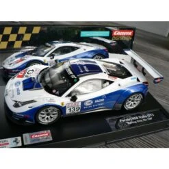 Carrera 23906 Digital Ferrari 458 Italia GT3 Racing One #139 1/24 Scale Slot Car
