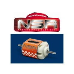 NSR 3004 Shark 1/32 Slot Car Can Sized 20,000 RPM Universal Motor 20K