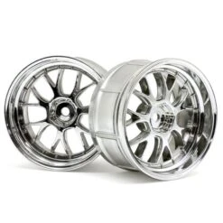 HPI Racing 33460 LP32 LM-R Wheel Chrome (2) RTR Sprint 2 Sport / E 10 / Nitro 3