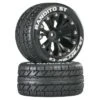Duratrax DTXC3542 Bandito ST 2.8 2WD Mounted Rear Tires / Wheels C2 Black (2) 2 Duratrax DTXC3542 Bandito ST 2.8 2WD Mounted Rear Tires / Wheels C2 Black (2) -Model Toys Shop 3542 2