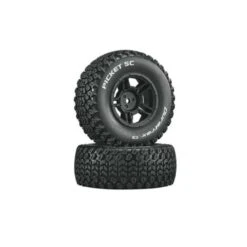 Duratrax Picket SC C2 Mounted Tires / Wheels Slash 4x4 Blitz Front / Rear