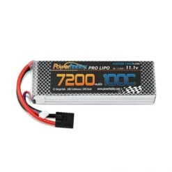 Powerhobby 3S 11.1V 7200MAH 100C-200C Lipo Battery W GENUINE TRAXXAS PLUG -Model Toys Shop 3s 7200mah 100c traxxas 2