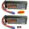 Powerhobby 3S 11.1V 6500mAh 100C Lipo Battery Pack W EC3 Plug ( 2 Pack ) -Model Toys Shop 3s 6500 e5 100c x2