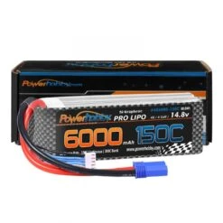 Powerhobby XTREME 4S 14.8V 6000mah 150c-300C Lipo Battery W EC5 Plug 4-Cell