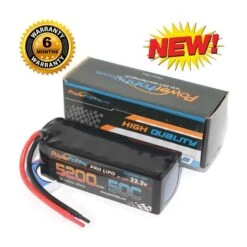 Powerhobby 6S 22.2V 5200mAh 50C Lipo Battery Soft Case 6-Cell