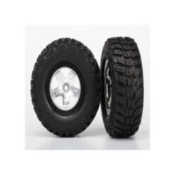 Traxxas 5880 Mounted Kumho Venture MT Tires/Wheels Rear (2) Slash 2wd/4x4