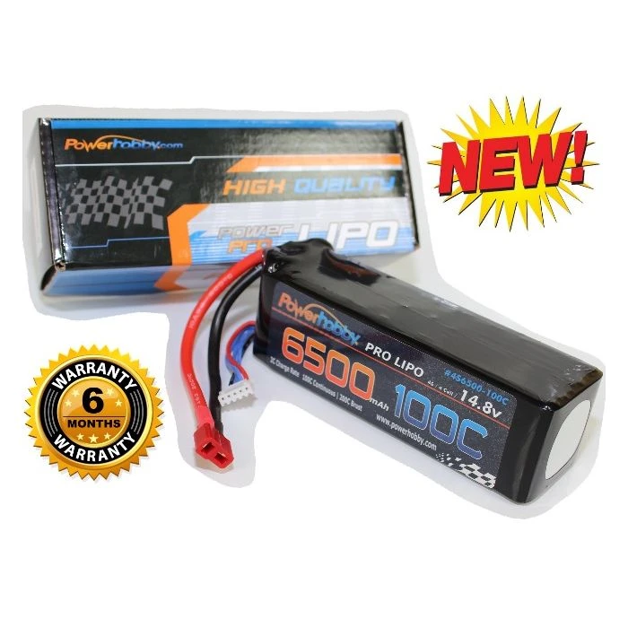 Powerhobby 4s 6500mah 100c Lipo Battery : SpeedRun W Deans 3 Powerhobby 4s 6500mah 100c Lipo Battery : SpeedRun W Deans