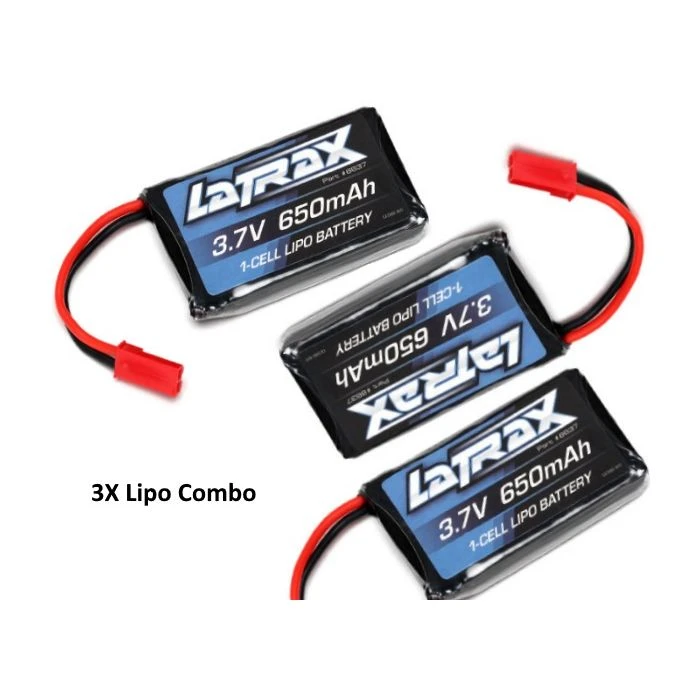 Traxxas 6637 LaTrax 1S 3.7V 650mAh Replacement Lipo Battery Alias QuadCopter (3) 4 Traxxas 6637 LaTrax 1S 3.7V 650mAh Replacement Lipo Battery Alias QuadCopter (3) - Image 2