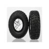 Traxxas 6874 Mounted Kumho Tires/Wheels (2) Front/Rear Slash F-150
