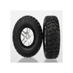Traxxas 6874 Mounted Kumho Tires/Wheels (2) Front/Rear Slash F-150