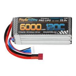 Powerhobby 6s 22.8V 6000mah 120c GRAPHENE + HV Lipo Battery W Deans Plugs -Model Toys Shop 6s 6000mah 120c deans 2