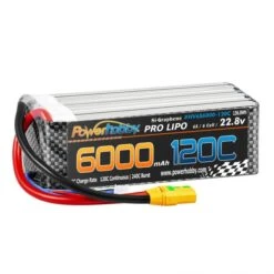 Powerhobby 6s 22.8V 6000mah 120c GRAPHENE + HV Lipo Battery W XT90 Plug -Model Toys Shop 6s 6000mah 120c xt90 3