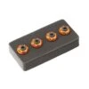 Traxxas 7668X Wheel Nut Washer Aluminum Orange 3x12mm CS (4) LaTrax Teton / SST
