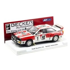 Fly Audi Quattro A2 Becker Autorradio Limited Edition Slot Car 1/32 Flyslot 99044