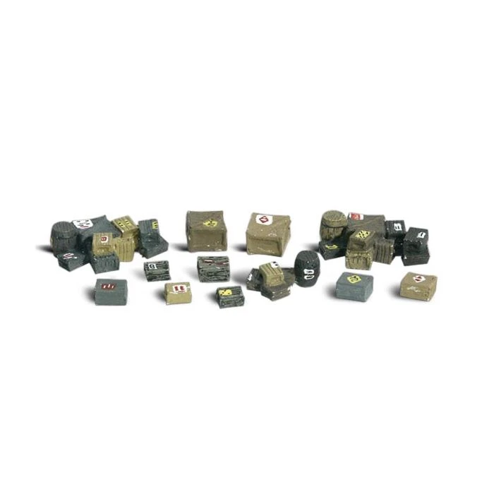 Woodland Scenics A2162 N Train Figures Assorted Crates 3 Woodland Scenics A2162 N Train Figures Assorted Crates