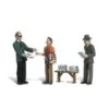 Woodland Scenics A2559 G Train Figures Ned's Newsstands -Model Toys Shop a2559 f 1 2