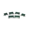 Woodland Scenics A2758 O Train Figures Park Benches -Model Toys Shop a2758 f 1
