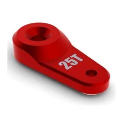 Arrma AR340102 Aluminum Servo Horn Metal 25T Red Nero 6S Nero Fazon