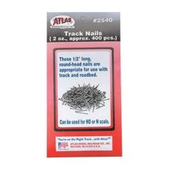 Atlas 2540 HO N Scale Track Nails Set