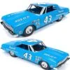 Autoworld Richard Petty 1964 Plymouth Belvedere Diecast Model Car 1/24 AW24001 -Model Toys Shop aw24001