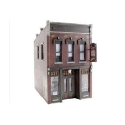 Woodland Scenics BR5850 O Scale Sully's Tavern Built & Ready Lighted