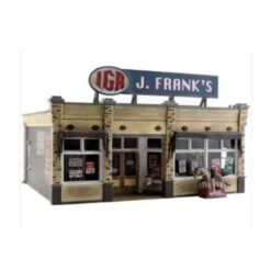 Woodland Scenics BR5851 O Scale J. Frank's Grocery Store Built & Ready