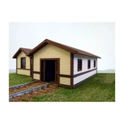 Branchline Trains Laser Art 656 HO PRR Toolhouse / Baggage Building #2 Structure Kit