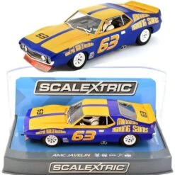 Scalextric C3876 AMC Javelin Trans Am 1972 Jockos Racing Slot Car 1/32 DPR