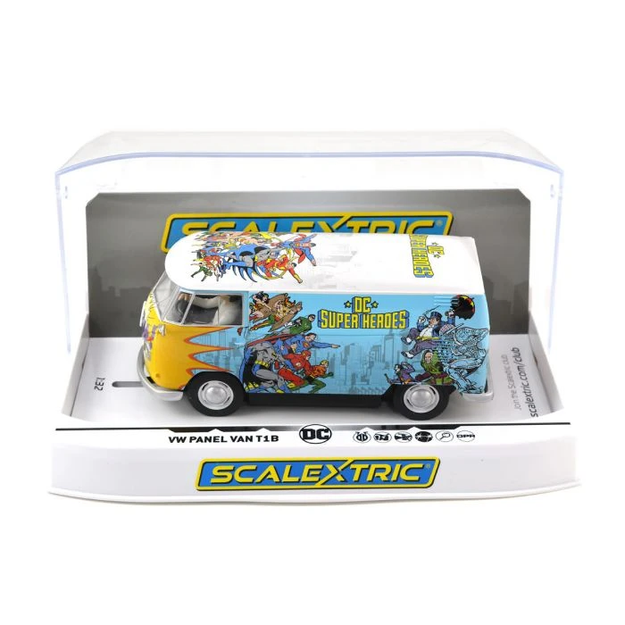 Scalextric C3933 VW Panel Van T1b DC Super Heroes Comics Slot Car 1/32 DPR 6 Scalextric C3933 VW Panel Van T1b DC Super Heroes Comics Slot Car 1/32 DPR - Image 4