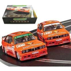 Scalextric C4110A BMW E30 M3 Team Jagermeister Twin Pack 1/32 Slot Car DPR -Model Toys Shop c4110a 1