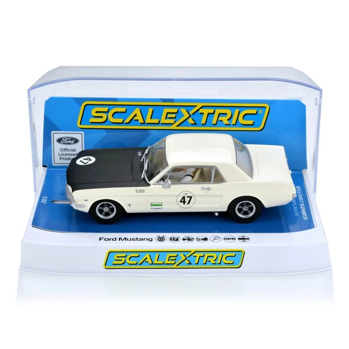 Scalextric C4353 1966 Ford Mustang Bill Fred Shepherd Slot Car 1/32 DPR 4 Scalextric C4353 1966 Ford Mustang Bill Fred Shepherd Slot Car 1/32 DPR - Image 2