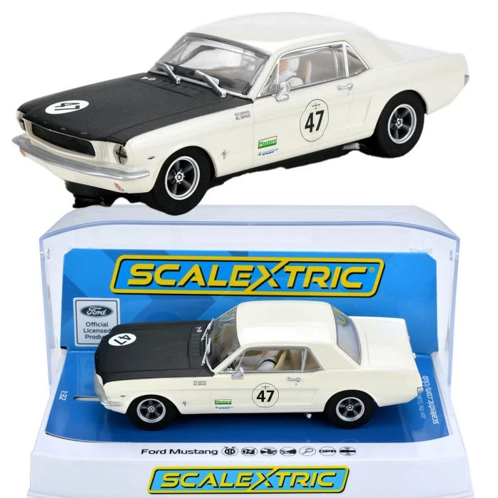 Scalextric C4353 1966 Ford Mustang Bill Fred Shepherd Slot Car 1/32 DPR 3 Scalextric C4353 1966 Ford Mustang Bill Fred Shepherd Slot Car 1/32 DPR