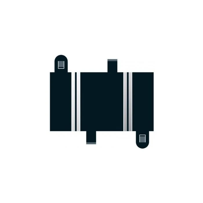 Scalextric C8200 1/32 87mm Quarter Straight Slot Car Track (2) 3 Scalextric C8200 1/32 87mm Quarter Straight Slot Car Track (2)