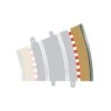 Scalextric C8224 1/32 Radius 3 22.5° Curve Outer Border (4) Slot Car Track -Model Toys Shop c8224