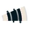 Scalextric C8234 1/32 Radius 2 22.5° Curve (2) Slot Car Track 1 Scalextric C8234 1/32 Radius 2 22.5° Curve (2) Slot Car Track -Model Toys Shop c8234