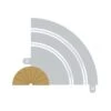 Scalextric C8279 1/32 Radius 1 180° Curve Inner Border (2) Slot Car Track 1 Scalextric C8279 1/32 Radius 1 180° Curve Inner Border (2) Slot Car Track -Model Toys Shop c8279