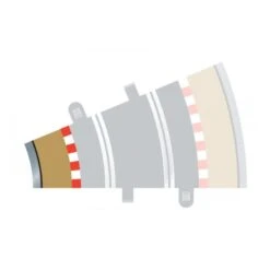 Scalextric C8280 1/32 Radius 2 22.5° Curve Inner Border (4) Slot Car Track