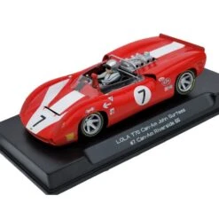 Thunder Slot Lola T70 #7 John Surtees Riverside Can-Am 1966 Slot Car 1/32 CA00206