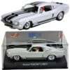 ThunderSlot 1967 Ford Shelby Mustang GT350 Silver Thunder Slot Car 1/32