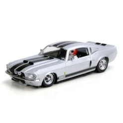 ThunderSlot 1967 Ford Shelby Mustang GT350 Silver Thunder Slot Car 1/32 -Model Toys Shop ca00503 3